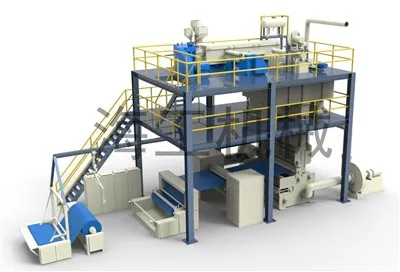 S spunbond nonwoven tyg tillverkningsmaskin